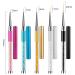 Sularpek 5 Pcs Nail Art Liner Brushes Set for Professional UV Gel Painting - Rhinestone Handle Design Brush Pen for Nail Art - Buy Online on SooperMarket.com
