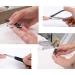 Iceyli Large Nail Clippers Set - Premium Stainless Steel Fingernail & Toenail Clippers - 2 Pcs - Buy Online on SooperMarket.com