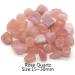 Natural Rose Quartz Crystals and Stones Tumbled Bulk Specime Stones Home Aquarium Decoration Gift - Buy Online on SooperMarket.com