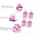 PLAFOPE Mini Spray Bottle Set - Keychain Cover - Travel Chapstick Holster - Neoprene Holder - 4pcs - Buy Online on SooperMarket.com