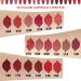 18 Pcs Capsule Pill Mini Matte Lipstick Set for Women - Deep Red Long Lasting Waterproof Matte Lipstick and Lip Liner Sampler - Pack of 1 - Buy Online on SooperMarket.com