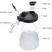 SAGUD Airbrush Cleaning Pot Kit with Strong Glass Bottles & Holder Station - Buy Online on SooperMarket.com