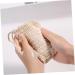 BELLIFFY 6pcs Soap Bag Bar Soap Exfoliating Soap Saver Soap Accessory Bubble Net Soap Net Cotton Linen Beige - Buy Online on SooperMarket.com