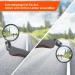 Homieway HD Convex Bicycle Mirror for E-Bikes - 360 Rotatable & Foldable - Universal Handlebar Mirror for 16-22mm Bars - Buy Online on SooperMarket.com