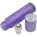 PXYELEC 10PCS Essential Oil Roll-On Bottles | 10ml Purple Glass Perfume Bottles with Aluminum Caps & Stainless Steel Roller Balls for Aromatherapy - Buy Online on SooperMarket.com
