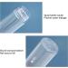 Silicone Brush Head Foaming Bottle Transparent Deep Clean Facial Pores Spiral Bottle Mouth Large Diameter Round Concave Bottom Fastening Pump Head Press Type Foaming Pump Head 150ML - Buy Online on SooperMarket.com