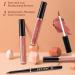 KIMIEYE 6Pcs Lip Liner + Matte Liquid Lipstick Set - Long Lasting, Waterproof, High Pigmented Makeup Gift Set for Women - Buy Online on SooperMarket.com
