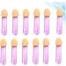 Baluue 100pcs Eyeshadow Brush Kit Beauty Sponge Women Eyeshadow Applicator Makeup Eye Sponge Violet 3.6X1.2 cm Violet - Buy Online on SooperMarket.com