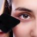 2 Pcs EVAOUXIU Triangle Powder Puff for Face Powder - Soft Plush Setting & Foundation Blender Sponge in Black - Buy Online on SooperMarket.com
