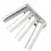 100Pcs Eyebrow Razor Trimmer Disposable Facial Hair Shaper Shaving Tool Facial Shave Shaver with Precision Cover for Men & Women