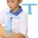 Writing Desk Posture Corrector - T-Shaped Design Students Vision Protection - Enhanced Learning Sitting Posture Corrector for Children Blue - Buy Online on SooperMarket.com
