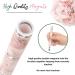 LilyLeaf 3-in-1 Makeup Brushes Kit for Eyeshadow, Brows, and Lips - Portable and Stackable Magnetic Brushes - Travel-Friendly Beauty Set - Buy Online on SooperMarket.com