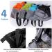 Waterproof Tyuodna Gaiters for Hiking Running & Outdoor Activities - Breathable Leg Gaiters for Men & Women - One Size Black - Buy Online on SooperMarket.com
