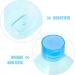HAPINARY 5pcs Wash Dropper Travel Accessory Multi-function Travel Bottle Plastic Blue - Buy Online on SooperMarket.com