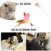 AWAVM 5 PCS Cat Teasers Cat Feather Wand Cat Toy Interactive Toy Feather Wand with Bell Natural Feather Refills - Buy Online on SooperMarket.com