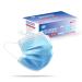 Medical type iir standard En14683 Certified oral masks op masks 3-layer Mouth protection facial mask disposable mask disposable mask BFE 98% surgical mask (50 units (1 piece) Blue 50) 1 piece (50 pack) blue 50