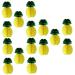 ABOOFAN Pineapple Decor 15 Pcs Plant Decor Honeycomb Party Favors Party Decor Honeycomb Pineapple Party Supplies Paper Pineapple Party Supplies