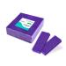 Disposable Pedicure Scrubber Callus Remover Pumice Stone for Foot Care Purple Coarse, 40 PCS 3.15x1.34x0.47 Inch (Pack of 40) 40.0
