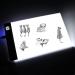 Flip Book Kit with Light Pad - A5 LED Board & 320 Sheets for Drawing, Tracing, Sketching - Flip Books Paper with Holes & Binding Screws - Buy Online on SooperMarket.com