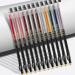 Gogogmee 12pcs Lip Liner Eyeliner Waterproof Suit Long Lasting Eyeliner Eye Makeup Pen Eyebrow Liner Wood - Buy Online on SooperMarket.com