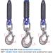 24 ft Heavy Duty Boat Tow Harness with 3 Stainless Steel Hooks by SELEWARE - Buy Online on SooperMarket.com