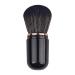 Retractable Kabuki Brush - Cute Capsule Travel Makeup Brush for Liquid Foundation & Powder - Perfect for Contour & Blush - Black - Buy Online on SooperMarket.com
