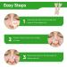 Nasal Strips 100Pcs Nasal Strips for Snoring Stop Snoring and Breathing Smoothly Instant Nasal Congestion on Relief for Improve Sleep Quality - Buy Online on SooperMarket.com