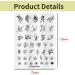 RUNRAYAY Nail Stamping Plate Leaf Flower Nature Template Image Design Plates for Nail Art Decoration and DIY Nail Art - 7.6 x 10.2Cm - Buy Online on SooperMarket.com