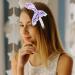Totelux Mermaid Headband - Reversible Fish Tail Hair Hoop with Pearl for Women & Girls - Light Purple - Buy Online on SooperMarket.com