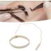Lash Extension Tweezers Bracelet Soft Skin Friendly Elastic Lightweight Replaceable String Static Free Tweezers Protector Wristband Silicone for Salon (Beige) - Buy Online on SooperMarket.com