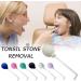 Tonsil Stone Remover Tool - Manual Style Mouth Cleaning Care Tool - Ear Wax Cleaning Tool - Pink - Buy Online on SooperMarket.com