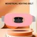 Shop Menstruation Heating Belts - 3 Temperature Levels Fast Warming & Vibration | Comfortable Portable Pink Abdominal Heating Pillow for Women & Girls - Buy Online on SooperMarket.com