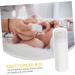 ibasenice Powder Puff Box Toiletry Travel Containers Powder Puffs for Face Powder Talcum Powder Holder Sponge White 14.8X4.8X4.8CM - Buy Online on SooperMarket.com