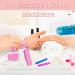 Selistamm 10Pcs Nail Buffer Blocks 4-Way 120 Grit Nail Buffers & Mini Files Set - Manicure Tools for Gel, Acrylic, Natural Nails - Pink - Buy Online on SooperMarket.com