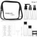 Travel Bottles Set - Leak-Proof TSA Approved Toiletry Accessories with Bag - 12-in-1 for Women/Men - Buy Online on SooperMarket.com