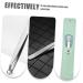 NOLITOY Stainless Steel Nose Hair Clip & Trimmer - Precision Slant Tweezer & Trimming Tool for Small Nose Hair - Portable & Durable - 9.9x1cm Green - Buy Online on SooperMarket.com