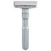 Mercury Razor Hobel Futur 700 |Design classic Mattchrom |Two -part razor with a straight cut |Ideal for wet shaving |Zinc die casting |Brass handle |Made in Germany