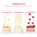 Vicloon Infant Milk Powder Dispenser - Portable 5-Layer Container for Kids - Stackable Snack Storage in Pink - Buy Online on SooperMarket.com