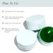 PUR Mellow Eyes Hemp-Derived Eye Patches: Reduce Puffiness & Brighten Under Eye Area with Hemp Seed Oil, Green Tea Extract & Kiwi Fruit Extract - 30 Pairs (Cruelty & Gluten Free) - Buy Online on SooperMarket.com