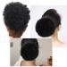 Afro Puff Drawstring Ponytail Short Afro Bun Extension Hairpiece Synthetic Curly Hair Ponytail for Black Women Afro Chignon Hairpieces Wig Party Cosplay Costume for Women - Buy Online on SooperMarket.com