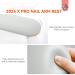 SAVILAND Foldable Nail Arm Rest | Soft Leather Nail Pillow & Non-Slip PVC Mat for Nail Techs | Essential Salon Accessory for Acrylic Nails - Buy Online on SooperMarket.com
