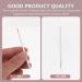 FOMIYES Liquid Eyeliner - 100 Pcs Nylon Fiber Applicators | Safe Eye Makeup Tools for Perfect Eyeliners - Buy Online on SooperMarket.com