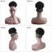 YAMEL Darkest Brown Afro Puff Drawstring Ponytail Extension - Medium Bun Updo Hair Piece for Black Women (Pack of 1) - Buy Online on SooperMarket.com