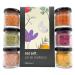 Foodoko Gourmet Salt Spice Gift Set - Premium Sea Salt Set from Spain (6x40g) - Perfect for Food Lovers - Buy Online on SooperMarket.com