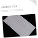Angoily 200 Sheets Pearl Cotton Highlighter Hair Bleach Hair Dye Coloring Board Hair Coloring Film Hairdressing Tool Hair Tinting Strips Hair Coloring Supply Shims Hair Dye Mask Major Foam 41.2x14.8cmx4pcs Whitex4pcs - Buy Online on SooperMarket.com