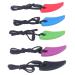 Multicolored Tough Tooth-Shaped Silicone Necklace for Oral Motor Skills & Fear Relief - 5 Heat-Resistant Sensory Chewing Chains for PDD - Buy Online on SooperMarket.com