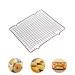 Nonstick Metal Cake Cooling Rack Sheet Rust Proof Rack Grid Net Baking Tools Thick Wire Grid 10x11.