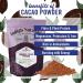 Indigo Herbs Organic Cacao Powder 250g - Vegan & Pure | Unsweetened & Unrefined | Dairy & GMO Free - Buy Online on SooperMarket.com