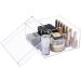 Clear Acrylic Square Cube Storage Box with Lid - 7.9x7.9x3.9 Inches for Jewelry, Coins, Crafts - Organizers for Home & Sewing Supplies - Buy Online on SooperMarket.com