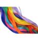 12 Pcs Colored Hair Extensions Clips - Curly Wavy Synthetic Hairpieces for Women, Kids, Girls - Multi-color Party Highlights - Colorful Set - Buy Online on SooperMarket.com